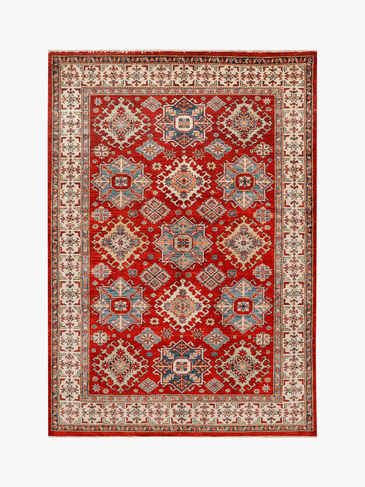 Supreme Kazak Red Rug 2.09m x 1.48m