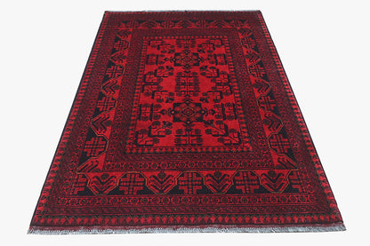 Khal Mohamadi Red Rug 1.00m x 1.48m
