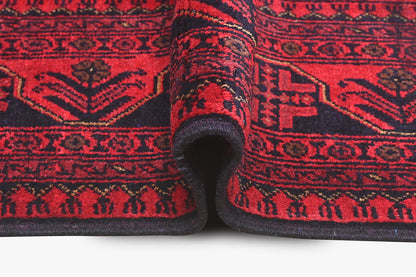 Khal Mohamadi Red Rug 1.00m x 1.48m