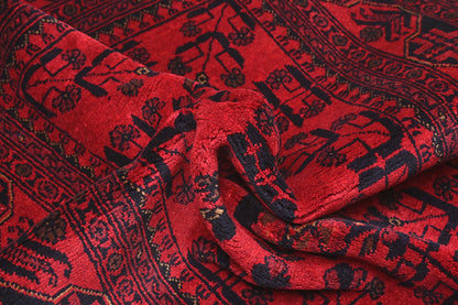 Khal Mohamadi Red Rug 1.00m x 1.48m