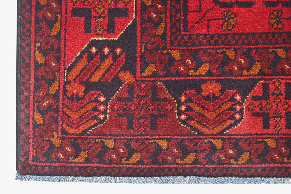 Khal Mohamadi Red Rug 1.00m x 1.48m