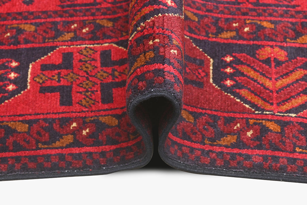 Khal Mohamadi Red Rug 1.00m x 1.48m