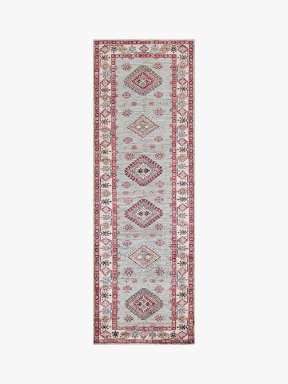 Supreme Kazak Green Rug 2.56m x 0.82m