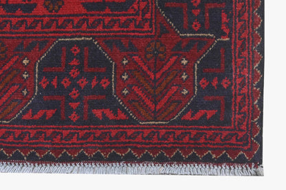 Khal Mohammadi Red Rug 0.84m x 2.88m