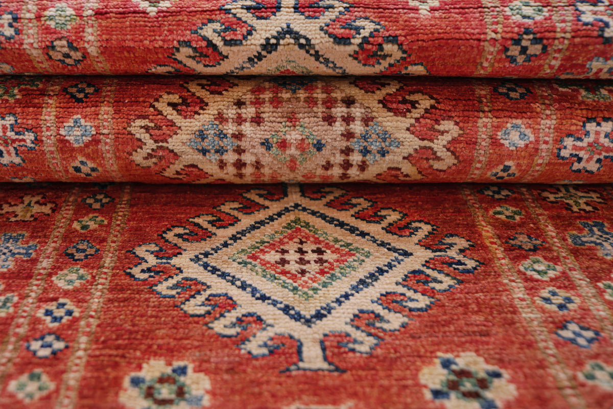 Supreme Kazak Red Rug 2.46m x 0.80m