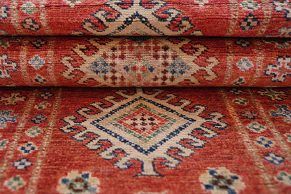 Supreme Kazak Red Rug 2.46m x 0.80m