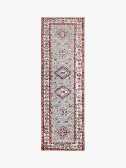 Supreme Kazak Green Rug 2.48m x 0.78m