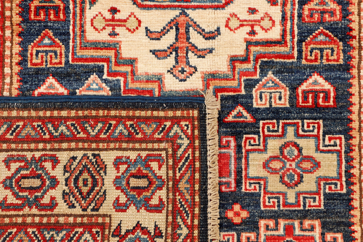 Supreme Kazak Blue Rug 1.30m x 0.82m