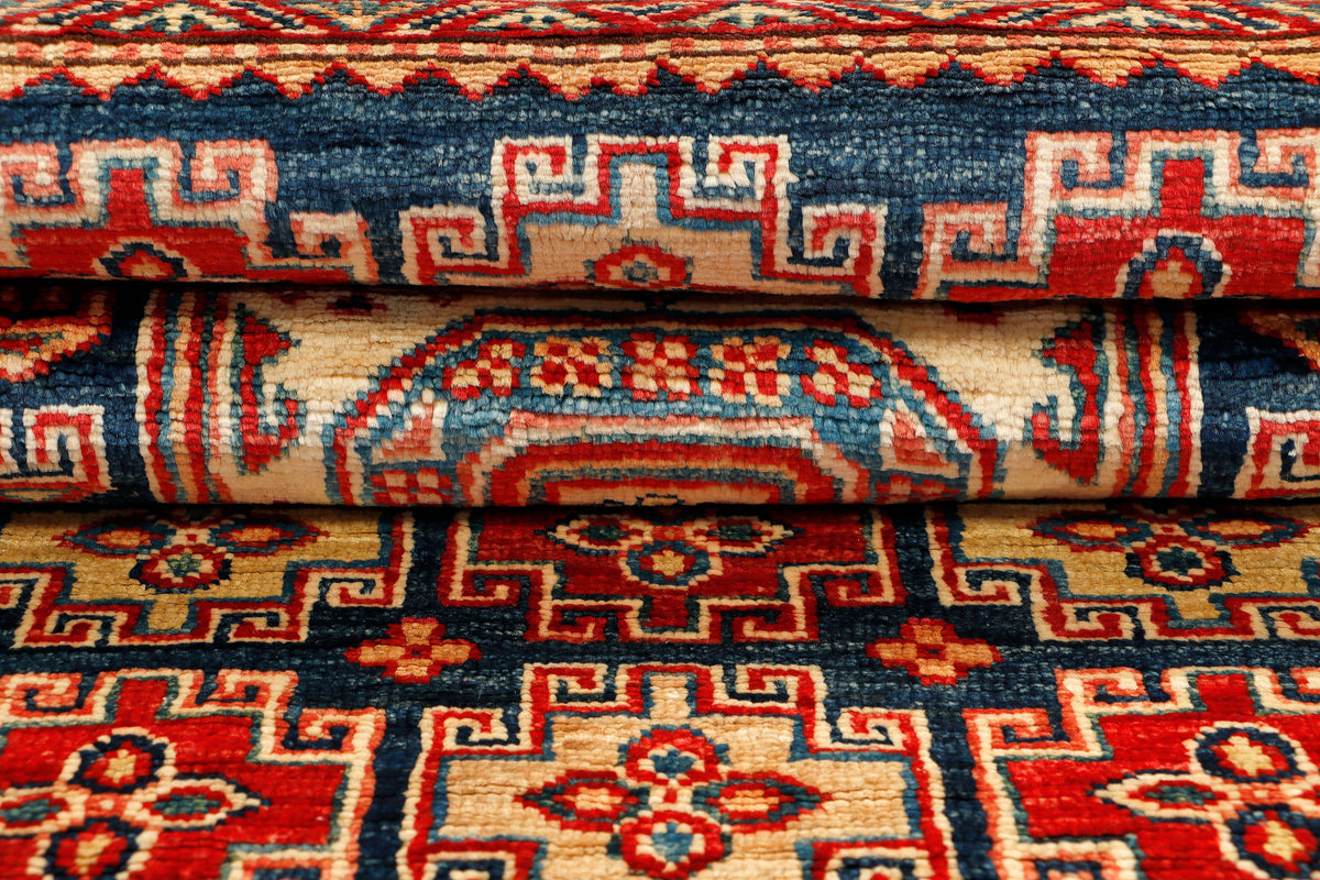 Supreme Kazak Blue Rug 1.25m x 0.80m