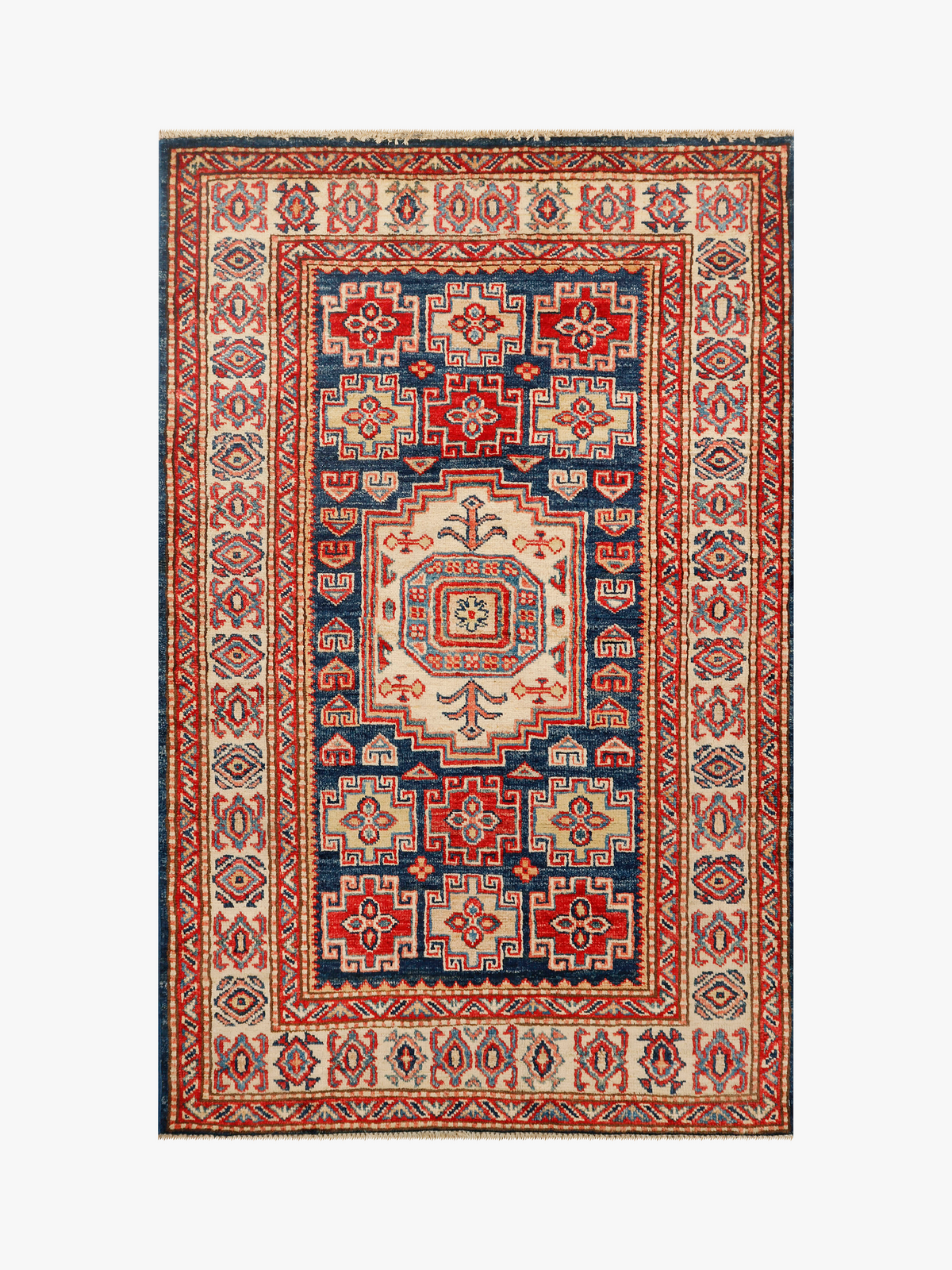 Supreme Kazak Blue Rug 1.25m x 0.80m