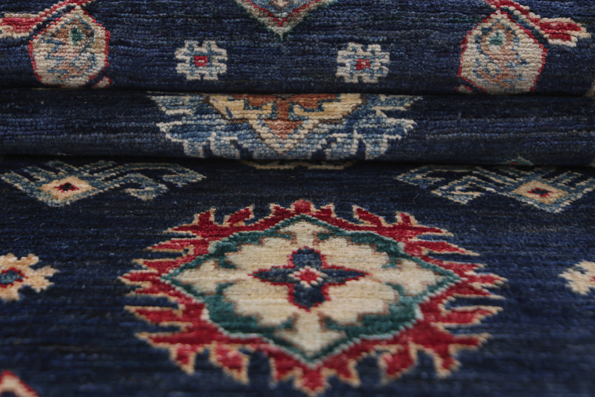 Supreme Kazak Blue Rug 2.39m x 0.80m