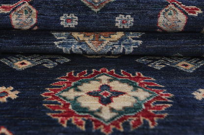 Supreme Kazak Blue Rug 2.39m x 0.80m