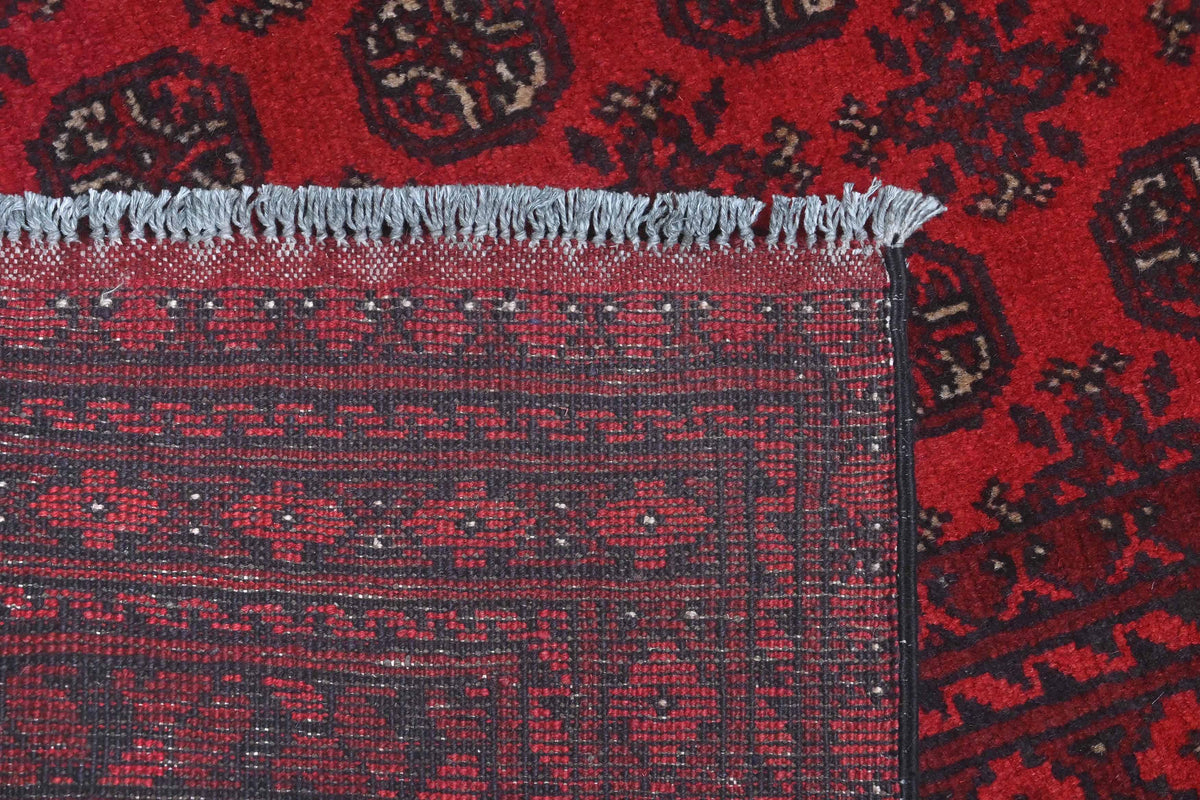 Red Afghan Rug 2.63m x 1.62m