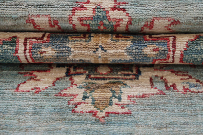 Supreme Kazak Green Rug 2.37m x 0.82m