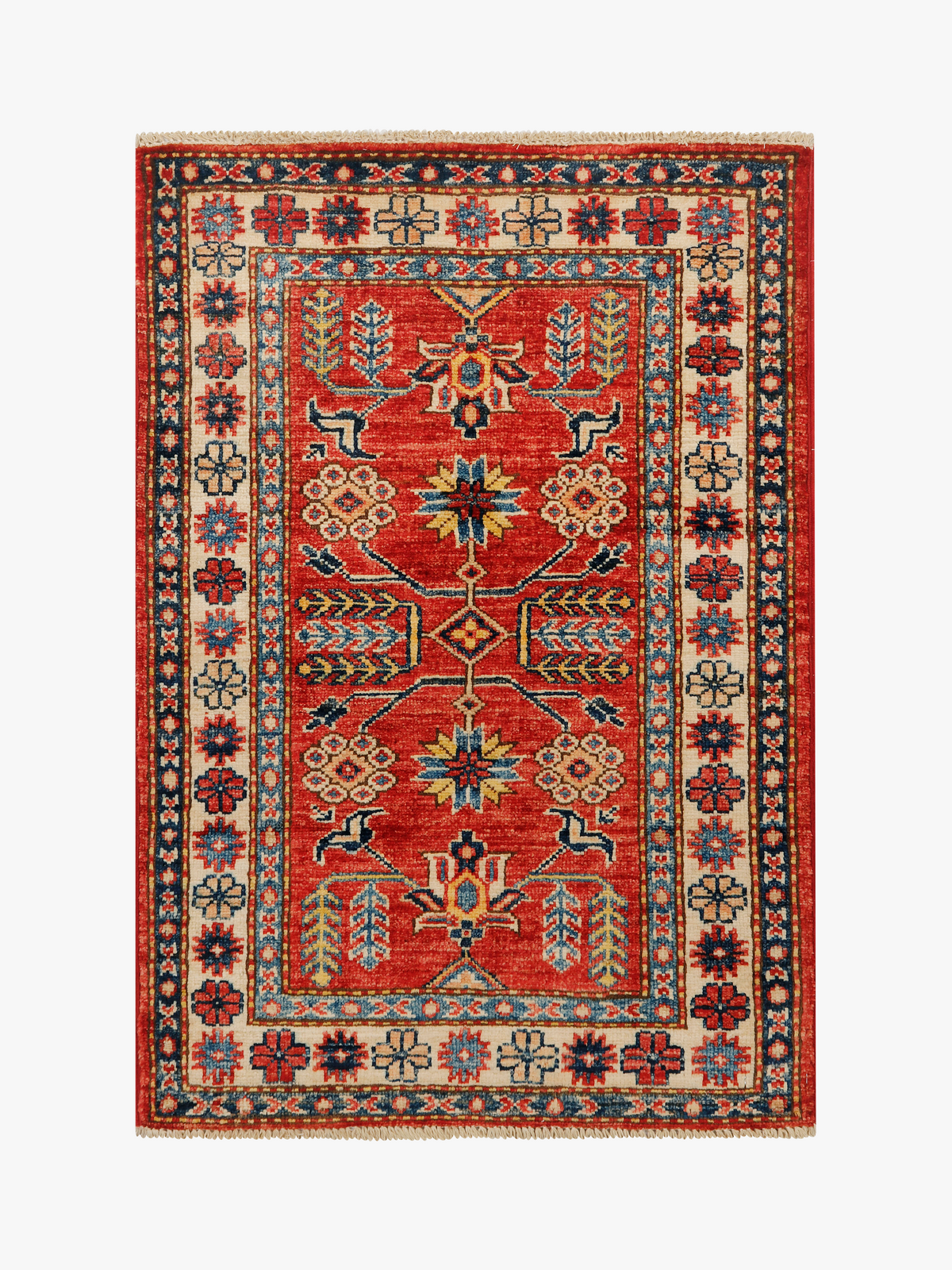 Supreme Kazak Red Rug 0.87m x 0.61m