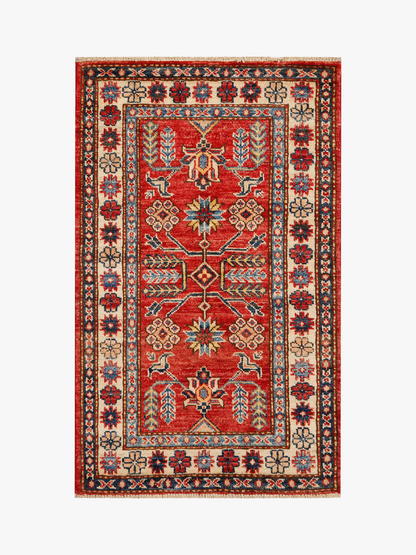 Supreme Kazak Red Rug 0.94m x 0.59m