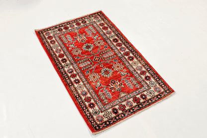 Supreme Kazak Red Rug 0.94m x 0.59m