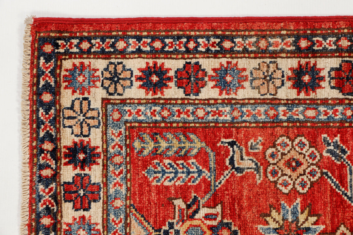 Supreme Kazak Red Rug 0.94m x 0.59m