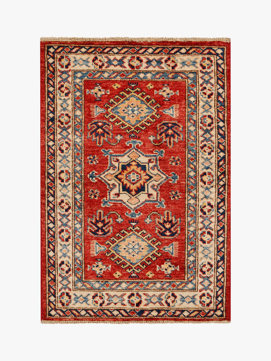 Supreme Kazak Red Rug 0.88m x 0.61m