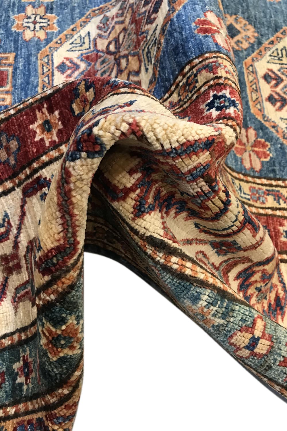 Supreme Kazak Blue Rug 2.41m x 1.69m