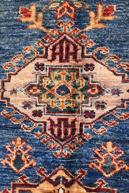 Supreme Kazak Blue Rug 2.41m x 1.69m