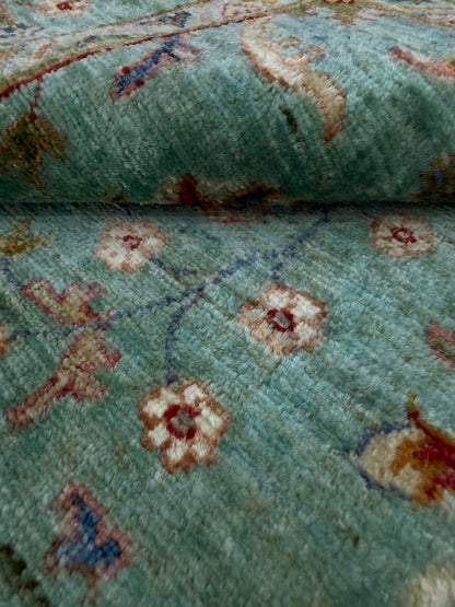 Sultani Green Rug 1.53m x 1.01m