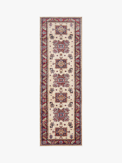 Supreme Kazak Ivory Rug 1.82m x 0.59m