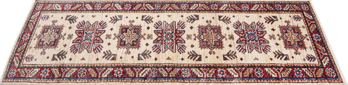 Supreme Kazak Ivory Rug 1.82m x 0.59m