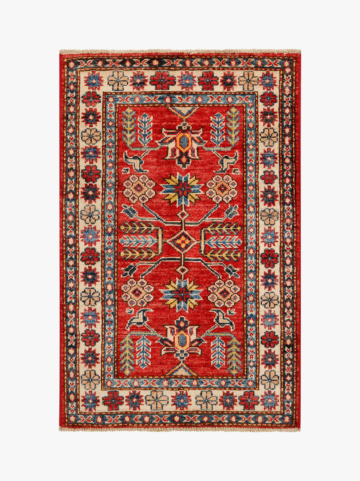 Supreme Kazak Red Rug 0.92m x 0.60m