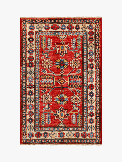 Supreme Kazak Red Rug 0.92m x 0.60m