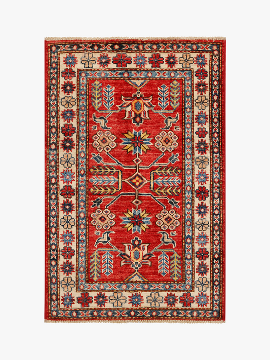 Supreme Kazak Red Rug 0.92m x 0.60m