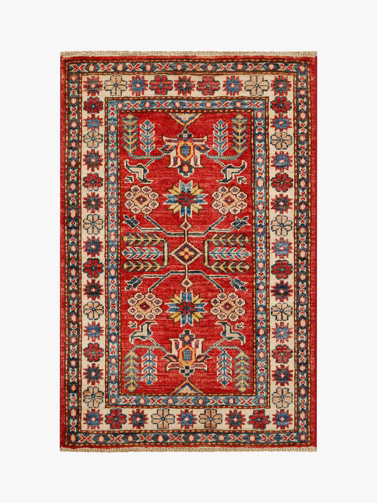 Supreme Kazak Red Rug 0.93m x 0.60m