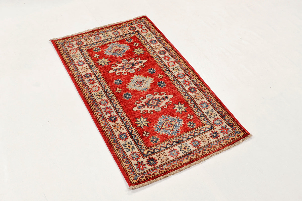 Supreme Kazak Red Rug 0.95m x 0.57m