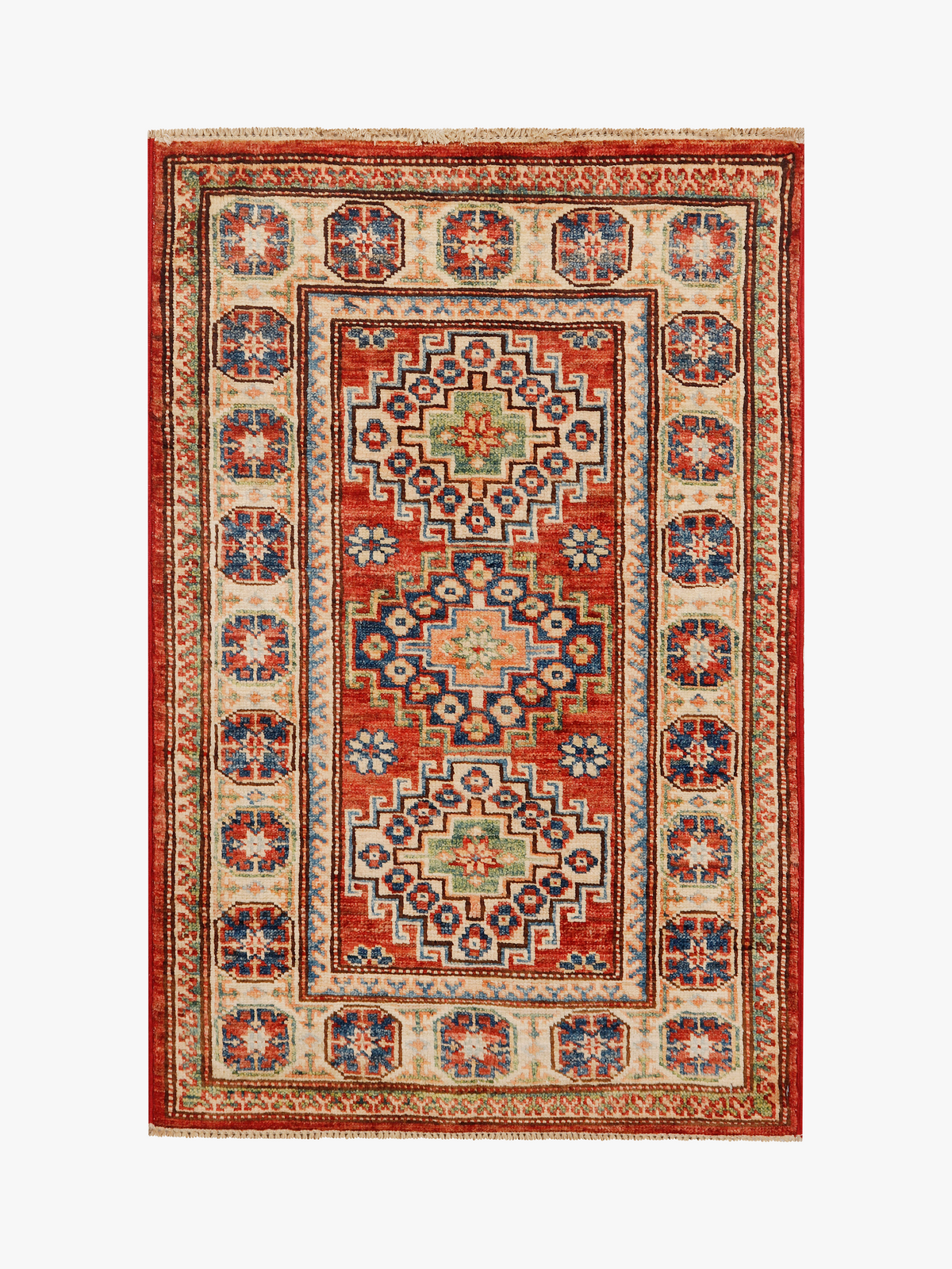 Supreme Kazak Red Rug 0.88m x 0.60m