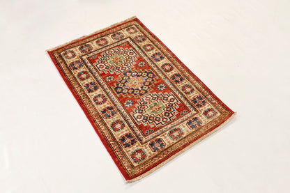 Supreme Kazak Red Rug 0.88m x 0.60m