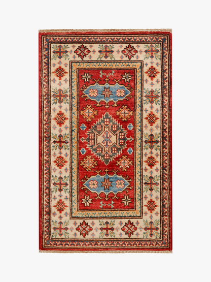 Supreme Kazak Red Rug 0.88m x 0.55m