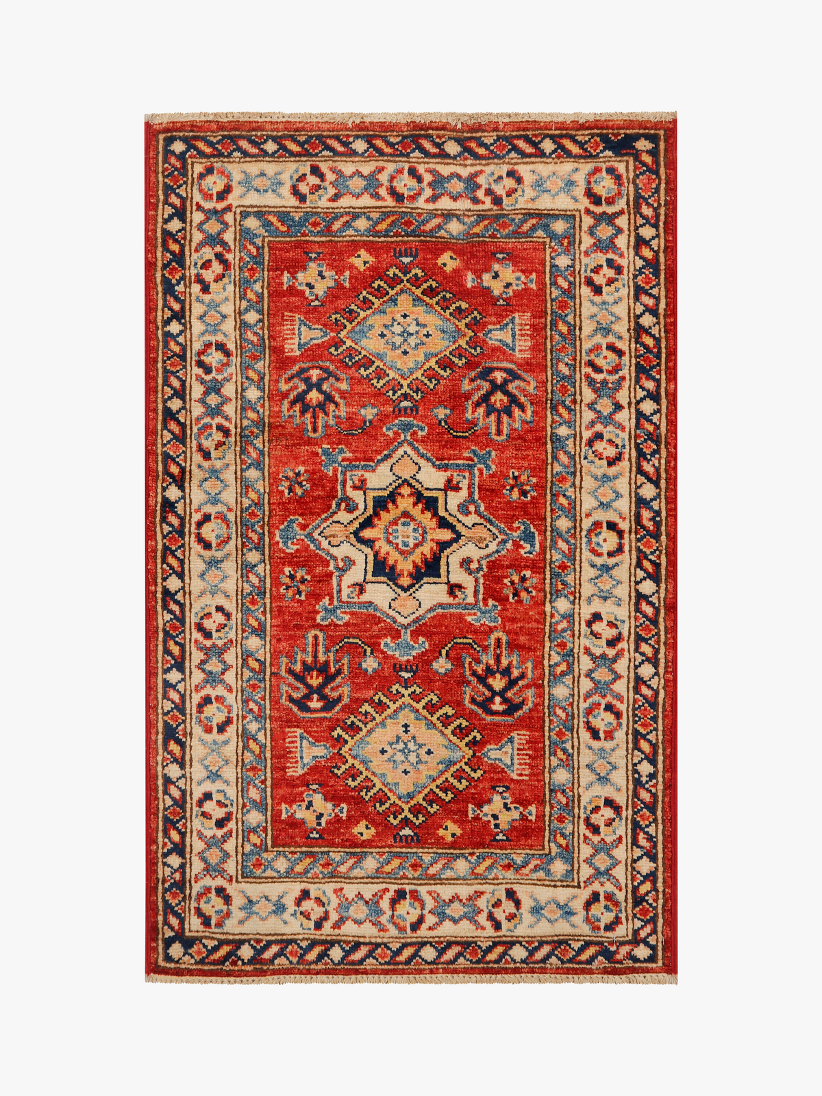 Supreme Kazak Red Rug 0.88m x 0.56m
