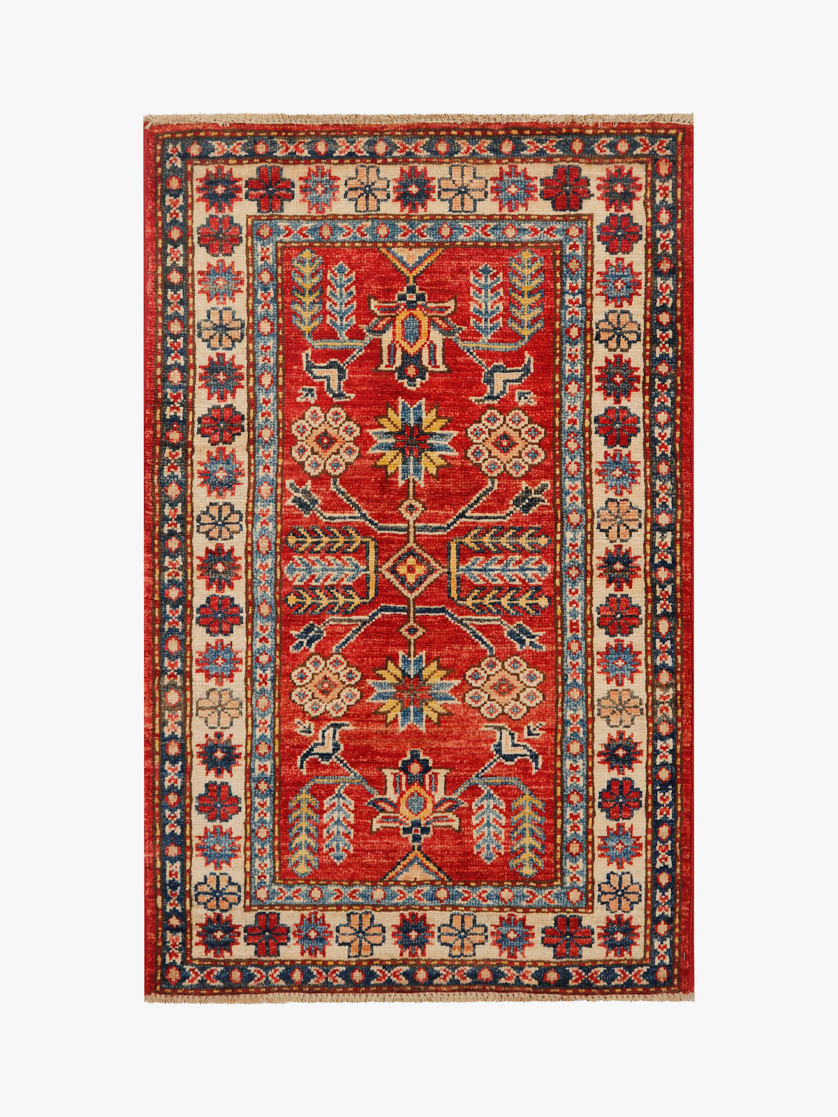 Supreme Kazak Red Rug 0.95m x 0.62m