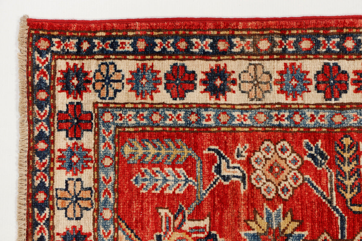 Supreme Kazak Red Rug 0.95m x 0.62m