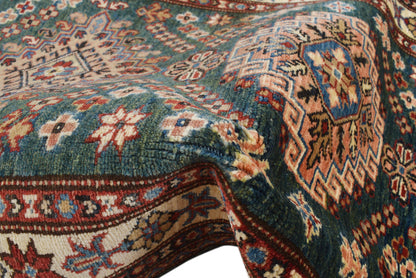 Supreme Kazak Green Rug 1.80m x 0.74m