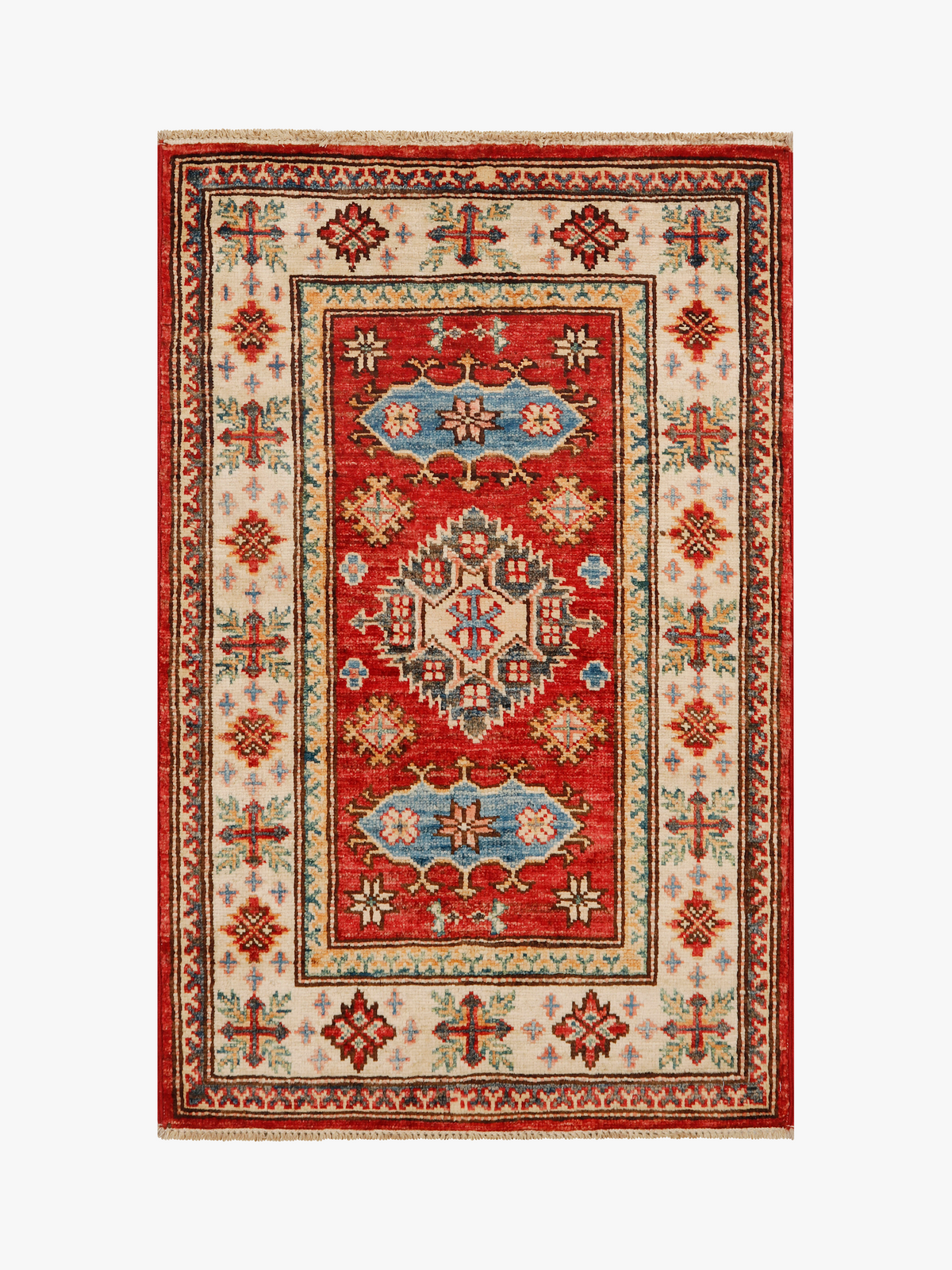 Supreme Kazak Red Rug 0.88m x 0.58m