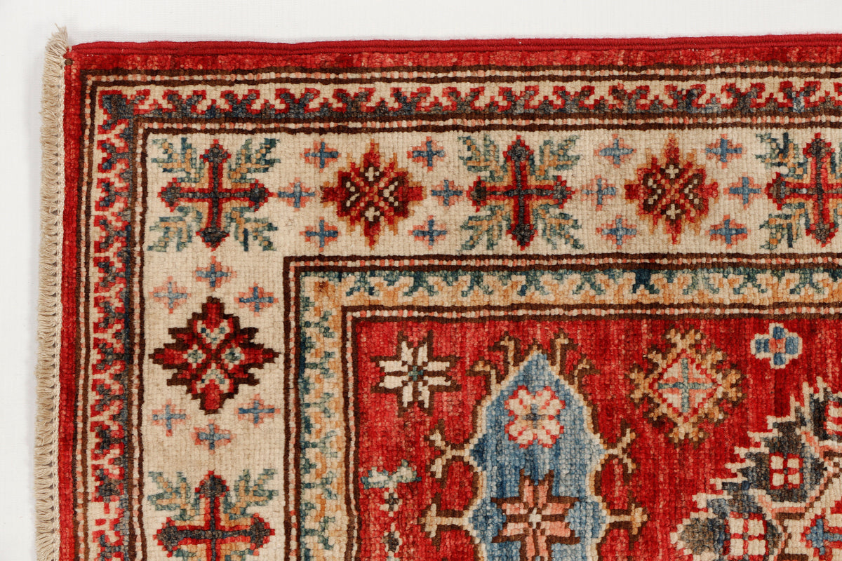 Supreme Kazak Red Rug 0.88m x 0.58m