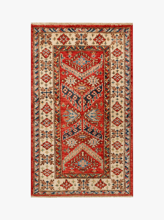 Supreme Kazak Red Rug 0.93m x 0.57m
