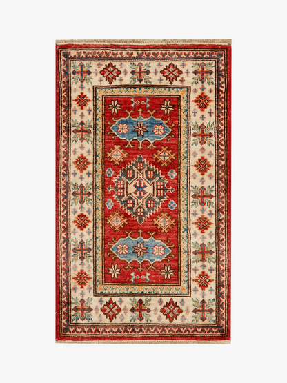 Supreme Kazak Red Rug 0.89m x 0.54m