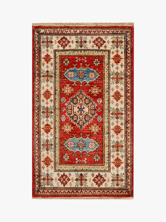 Supreme Kazak Red Rug 0.89m x 0.54m