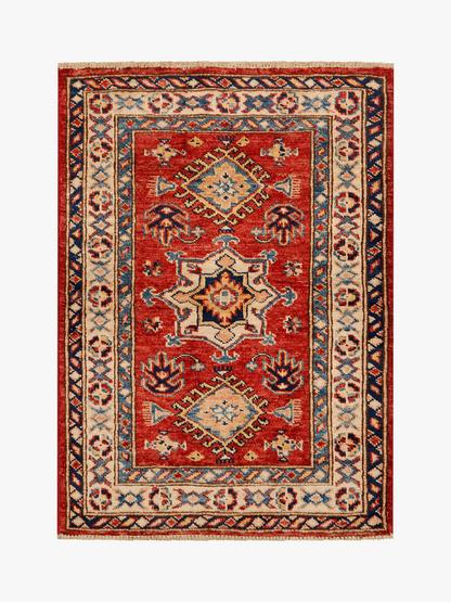 Supreme Kazak Red Rug 0.87m x 0.64m