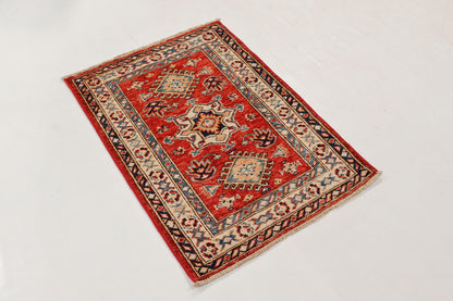 Supreme Kazak Red Rug 0.87m x 0.64m