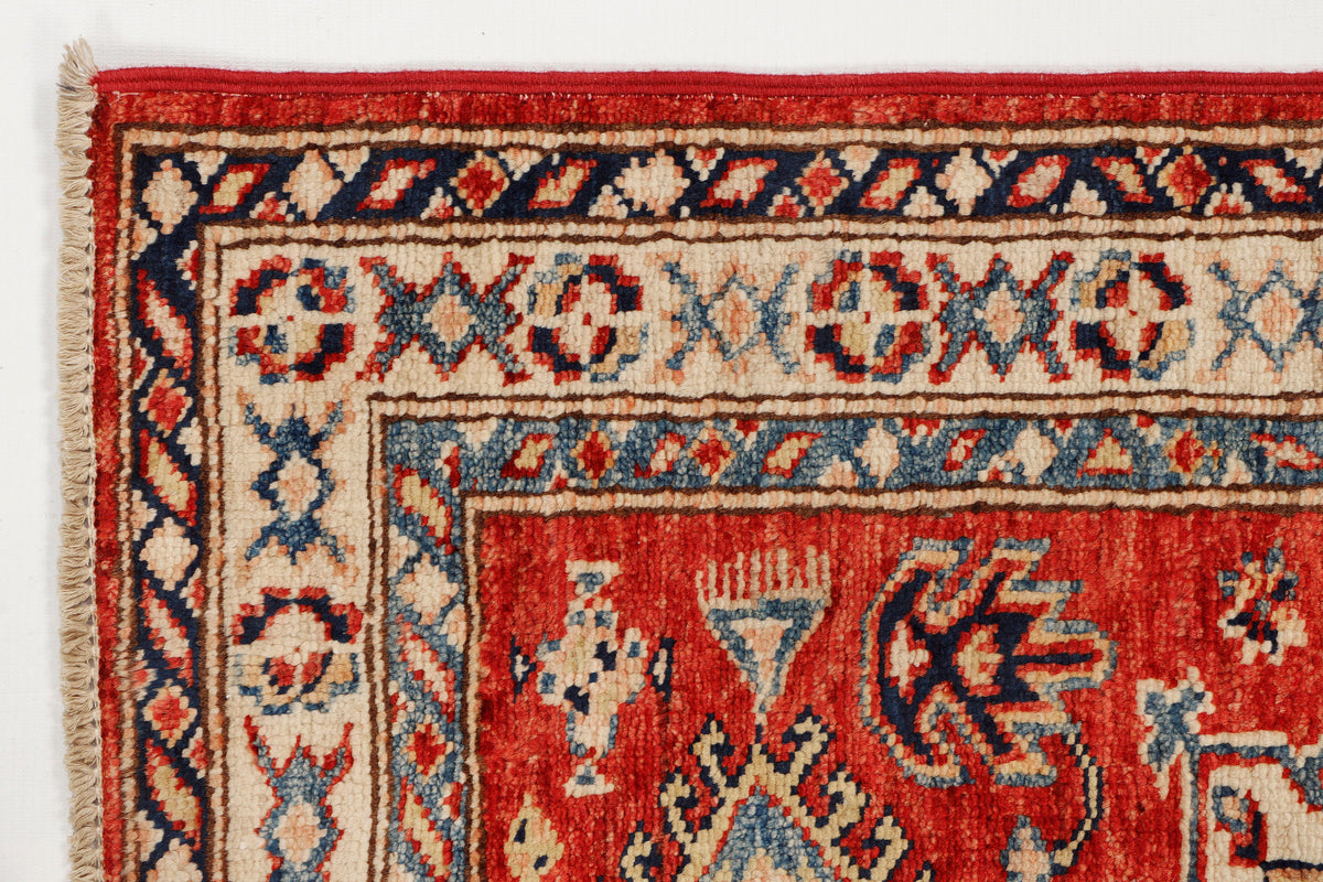 Supreme Kazak Red Rug 0.87m x 0.64m