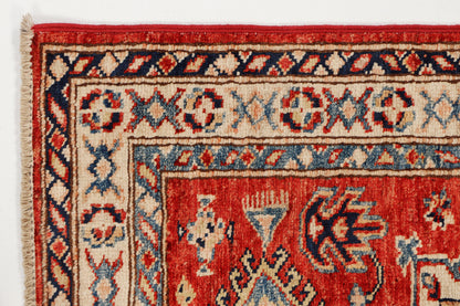 Supreme Kazak Red Rug 0.87m x 0.64m