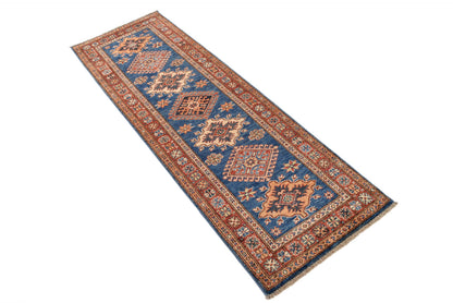 Supreme Kazak Blue Rug 1.93m x 0.61m